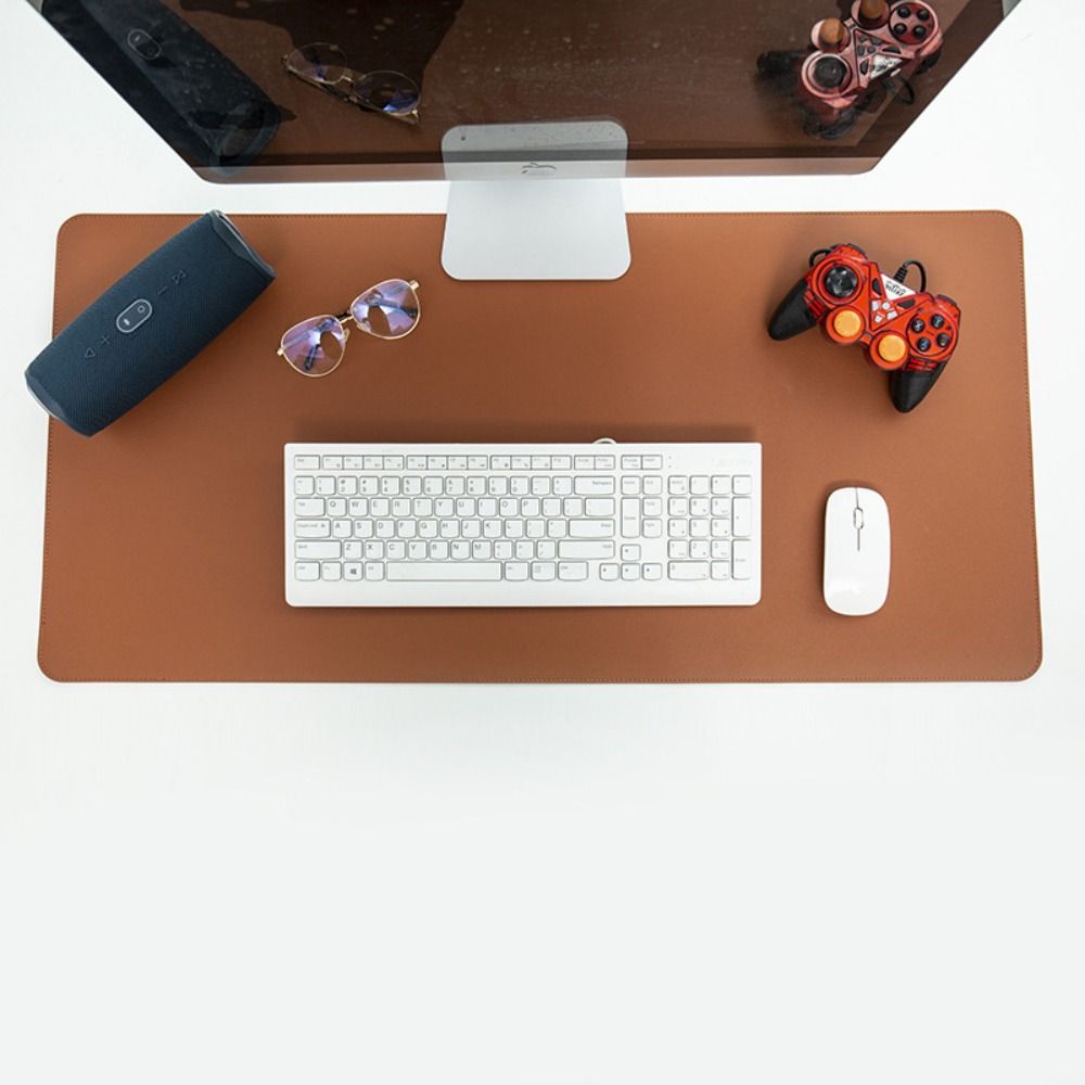 Tapete de Mesa em Couro PU Col - Leather Desk Pad avaliação e preço