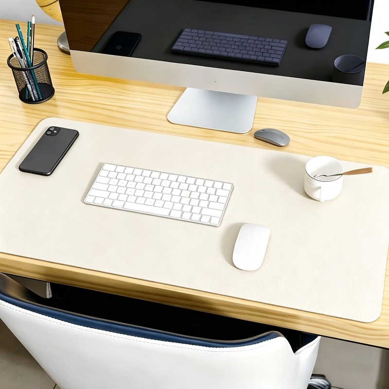 1 unidade de tapete de rato gr - Leather Desk Pad avaliação e preço